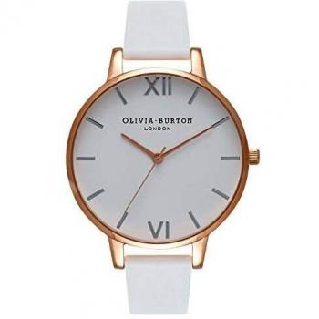 Olivia burton white watch ob16bdw11