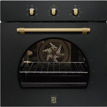 Horno eléctrico de encastre Electrolux FR53G 68L Negro con AquaClean, función pizza y convección, 60 cm, clase A