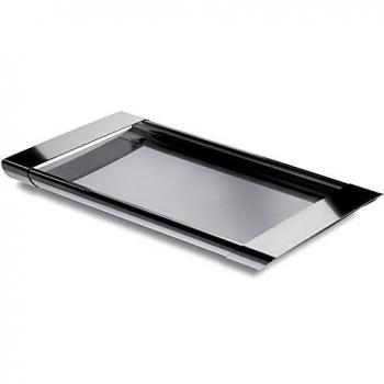 Alessi Officina Tiffany bandeja, plateado