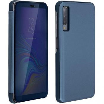 Funda Libro Translúcida Azul para Samsung Galaxy A7 2018
