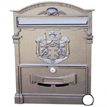 Buzon aluminio imperio blanco 25x8x40,8cm nattur