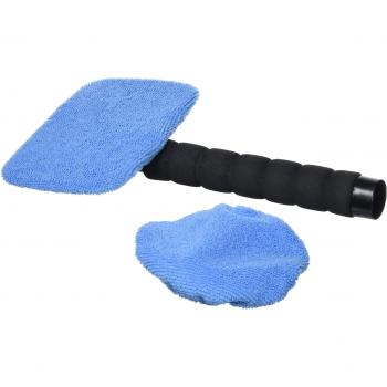 WALSER 16113 Limpiador de Vidrios Telescópico, Limpiador de Vidrios Telescópico, Limpiador de Vidrios para el parabrisas o la ventana del coche - 26 - 42 cm en azul