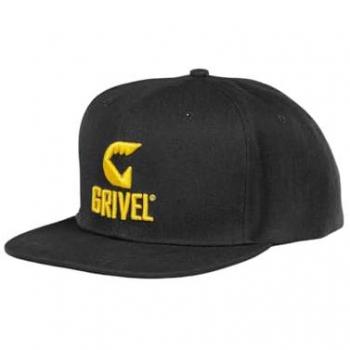 Gorra Snapback Logo Negro Grivel para hombre unisex adultos