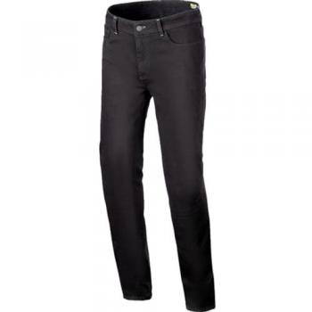 Alpinestars Vaqueros de Moto Cult-8 Stretch Denim Negro Aclarado Pantalones Textiles de Motocicleta