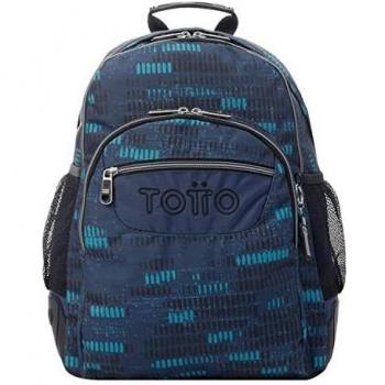 TOTTO Morral Crayoles Mochila, Adultos Unisex, Azul