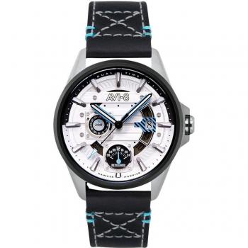 AVI-8 Hawker Harrier Farley Multifunction Quartz Men's Watch 44mm White Dial 5ATM