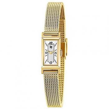 Reloj de Mujer Lip Churchill Acero Dorado Milanés 671226 - Cuarzo - Pulsera de Metal