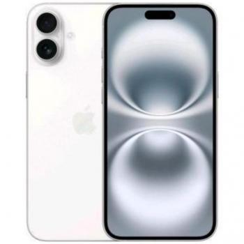 iPhone 16 Plus 128GB Blanco, Teléfono Móvil 5G con Inteligencia Apple, Control de Cámara, Chip A18