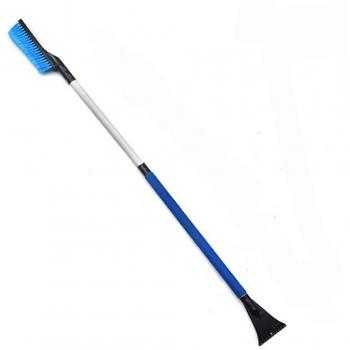 LPY-Cepillo de nieve retráctil nieve quitar herramienta multi-funcional de largo mango nieve pincel invierno nieve pala hielo pala con eliminación de nieve de espuma conjunto