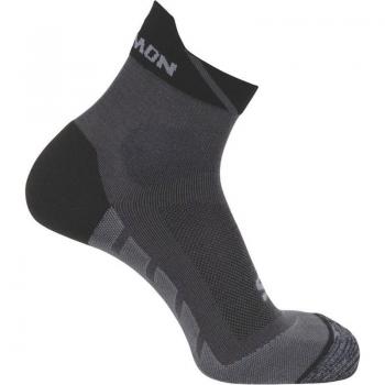 Calcetines de running Salomon Speedcross Ankle - Blanco y Gris Claro - Talla M
