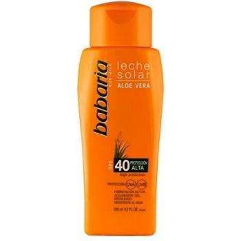 Babaria Leche Solar Aloe Vera SPF40-200 ml