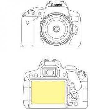 Martin Fields Overlay Plus-Protector de pantalla para Canon EOS 750D