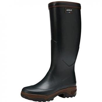 Botas de goma Aigle Parcours 2 antifatiga unisex, tamaño 45, color verde