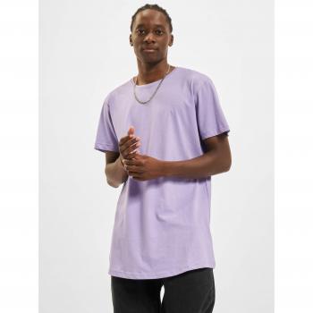 Urban Classics Plus Size Shaped Long T-Shirt - Lavender 5XL