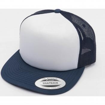 Flexfit Unisex Foam Trucker Cap with White Front