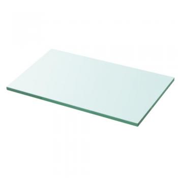 Plato Vidrio Transparente 30x15 cm - Panel de estante de vidrio transparente Day and Night 30x15 cm