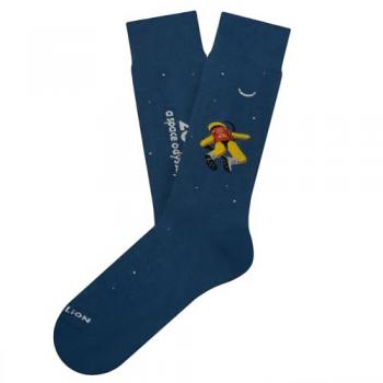 Calcetines Jimmy Lion Edición Limitada 2001: Una Odisea en el Espacio - Astronauta Azul Talla 41-46