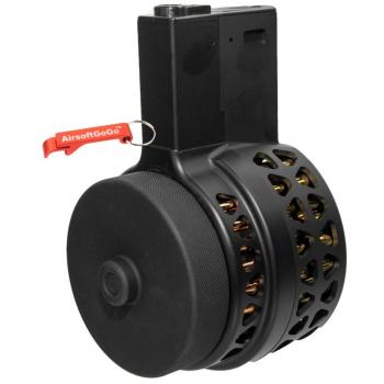 1000rds Drum Cargador para M4 / M16 Serie Airsoft AEG
