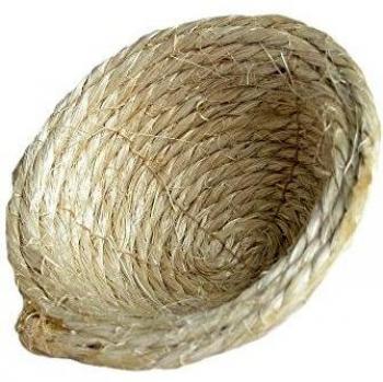 Ica Nido de Pita para Pájaros, Pack de 12 Unidades, Accesorios y Complementos para Jaulas