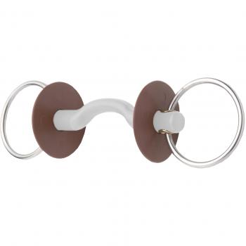 Beris Gebiss Zungenbogenstange Hard - Filete para caballo, color gris, talla DE: 6cm