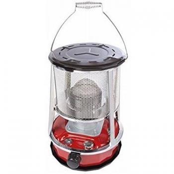 Estufa portátil de petróleo Perel 2600W, calefacción exterior económica con mecha, tanque de 4.6L y autonomía de 18h