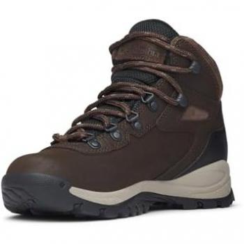 Botas de senderismo Columbia Newton Ridge Plus Waterproof marrón oscuro beige mujer - 38