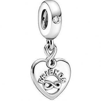Pandora Friends Forever Heart Silver Charm 799294C01