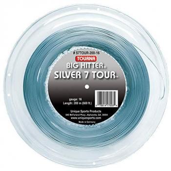Tourna Silver7 220m Tennis String Reel - Silver