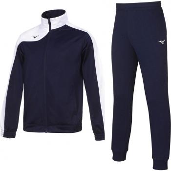 Mizuno Knit Tracksuit Sweatshirt for Kids - Blue, 10 Years