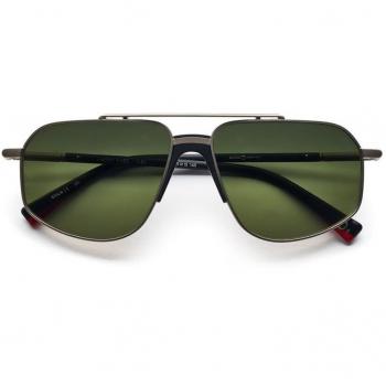 Etnia Barcelona Wagon Wheel Sun SLBK Silver Men's Sunglasses 59mm