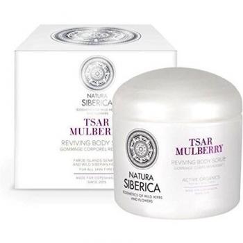 Natura Siberica Exfoliante Corporal Energizante, Moras del Tsar - 370 ml