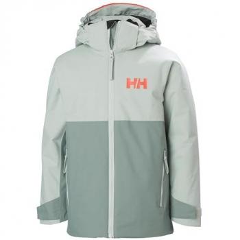 Chaqueta de esquí infantil Helly Hansen Traverse PrimaLoft verde 16 años