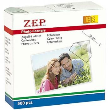Zep CR500 500 Unidades Pegatinas de Esquina de Fotos