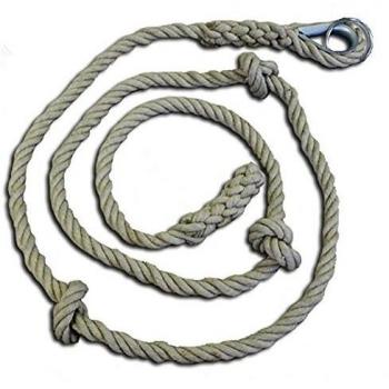 Softee Equipment 0504300 Cuerda de Trepar Nudos, Women's, Blanco, S