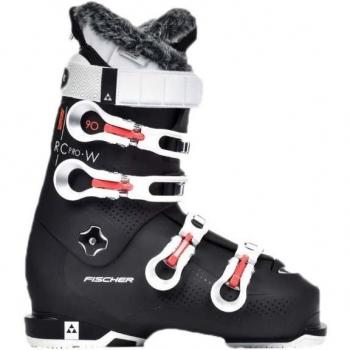 Fischer RC Pro Women 90 thermoshape, color negro, tamaño 24,5