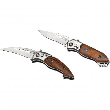 2 - Juego de cuchillos pequeño - 2 Unidades Pequeñas - Navaja Sport cuchillo cuchillo de caza de colección Cuchillo Hoja de acero inoxidable - Stainless Calidad