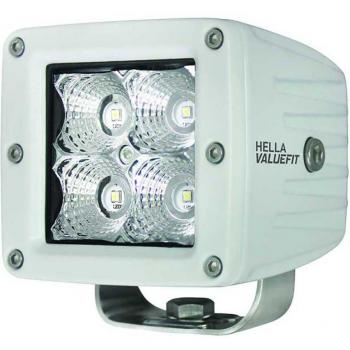HELLA MARINE 357204041 VALUE FIT LED 4 CUBE FLOOD LIGHT - WHITE