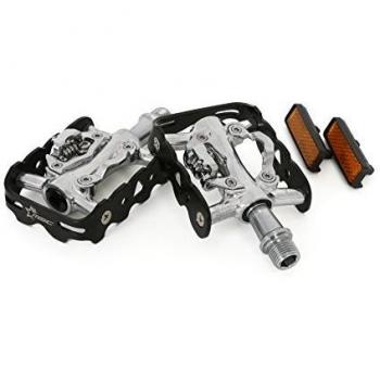MSC Bikes ZP101S Pedales de Plataforma, Negro, Talla Única
