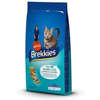 Brekkies Excel Cat Complete con Salmón, Atún y Verduras pienso para gatos