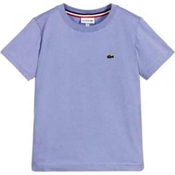 Lacoste Camiseta de verano 2020 lila para niños