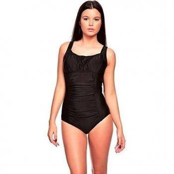 Bañador de by para mujer pulpo de silueta de/One Piece/slim 1269-f5159 Negro negro