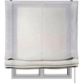 Estores Basic - Estor Pachetto, Estor Plegable sin Varillas, Estor paqueto Blanco, 105x175cm