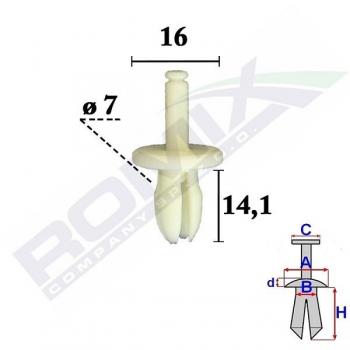 Pinza para tapicería y grapa ROMIX C70538, herramienta de sujeción, fabricada en acero con recubrimiento anti-corrosión, diseño ergonómico para un mejor agarre, capacidad de carga alta, ideal
