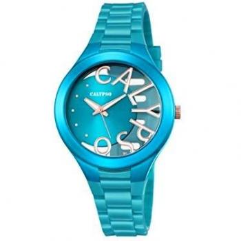 Calypso Womens Analogue Classic Quartz Watch with Plastic Strap K5678/4