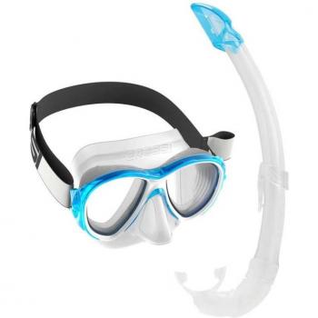 Cressi Kit Snorkel Samoa Tx Transparente Adulto