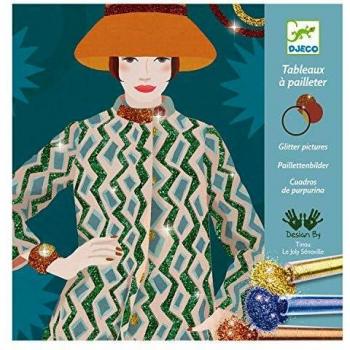 Cuadros purpurina Moda