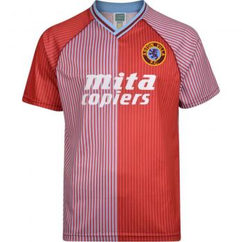 Aston Villa 1988 Retro Football Shirt - Vintage design, short sleeves, embroidered club crest, breathable fabric, available in various sizes
