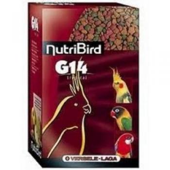 Versele-Laga NutriBird G14 Tropical Alimento Completo para Cotorras y Psitácidas Pequeñas Multifrutas 1kg