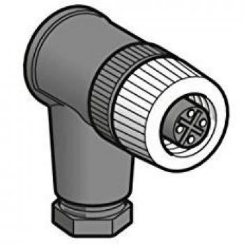 M12 4-Pin Female Elbow Connector XZCC12FCM40B