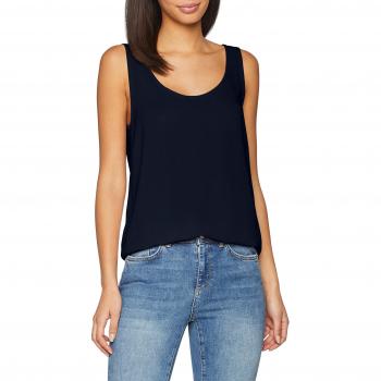 Object Objbay S/l Top Noos, Camiseta sin Mangas para Mujer, Azul Sky Captain, 40
